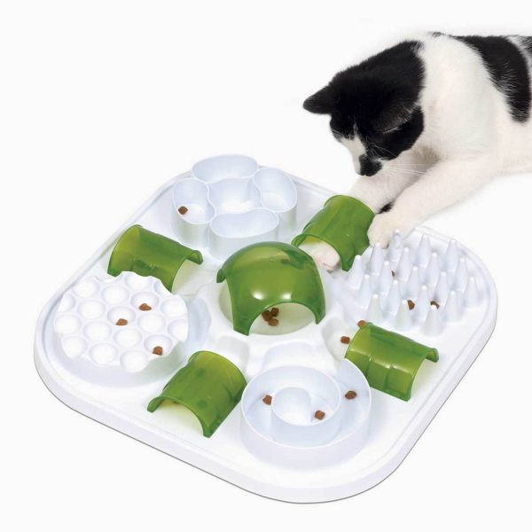 casse tête à friandises pour chat