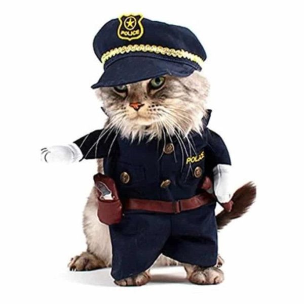 costume pour chat policier