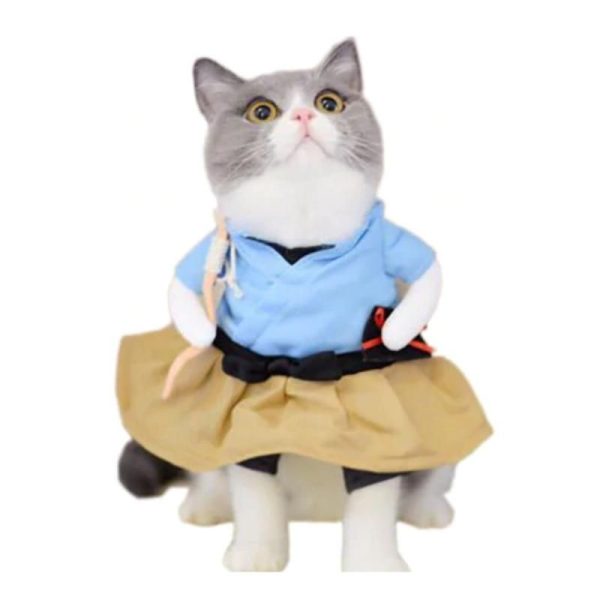 costume pour chat samouraï