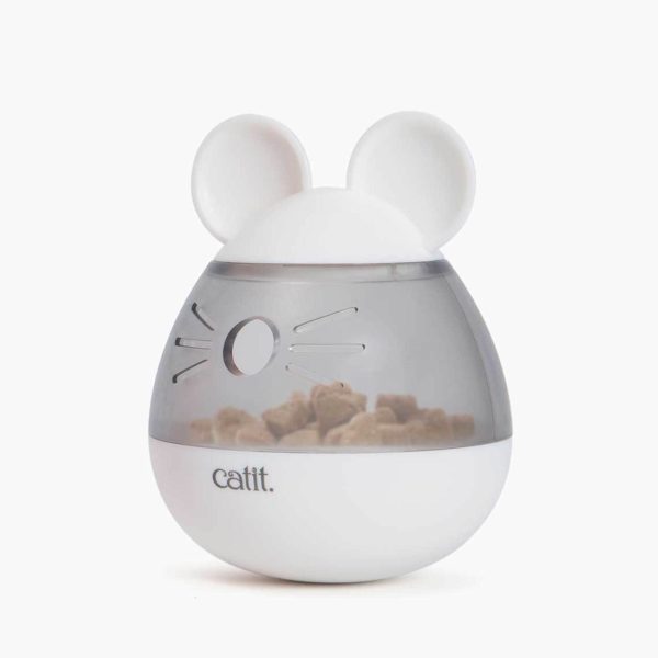 distributeur de friandises pour chat sourie