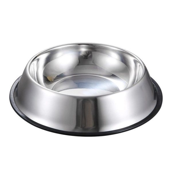 gamelle en acier inoxydable anti-dérapante
