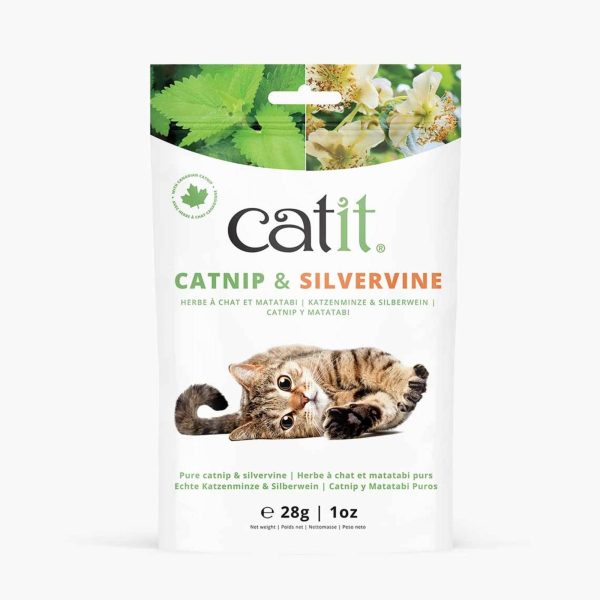 mélange herbe à chat et matatabi Catit