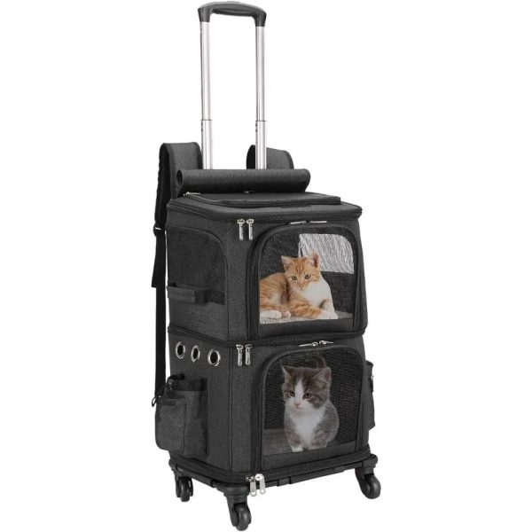 sac de transport pour 2 chats