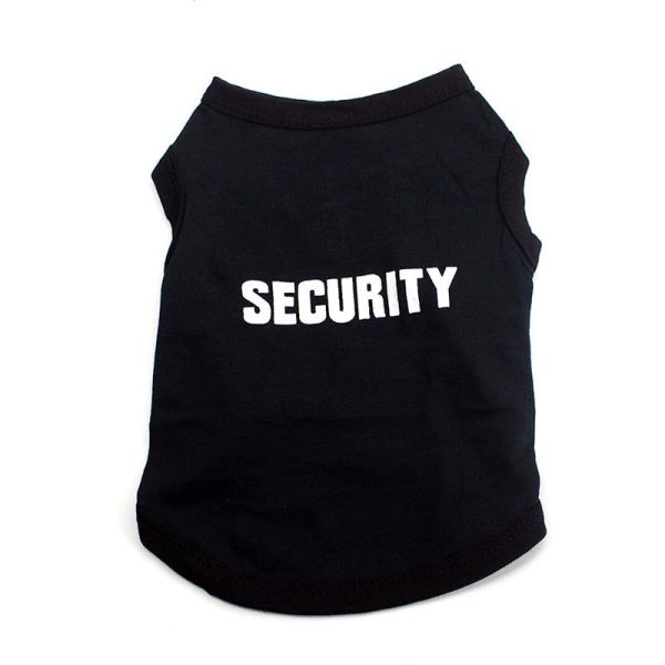 tee shirt noir security
