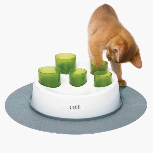 tube à croquettes pour chat Catit Senses